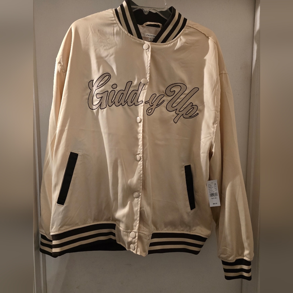 NWT Pacsun Western Varsity Jacket M/L